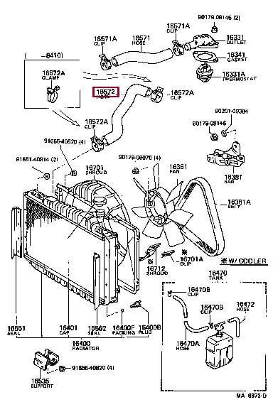 9046737005 Toyota Clamp