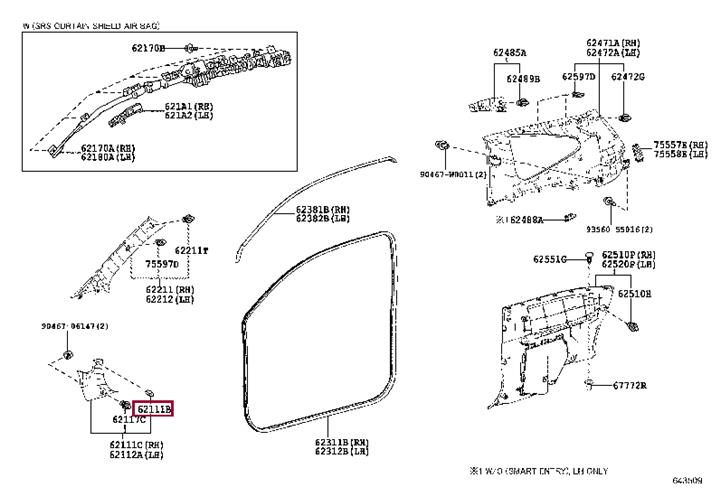 Clip Toyota 90468-05077