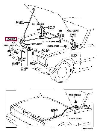 9048015002 Toyota Grommet