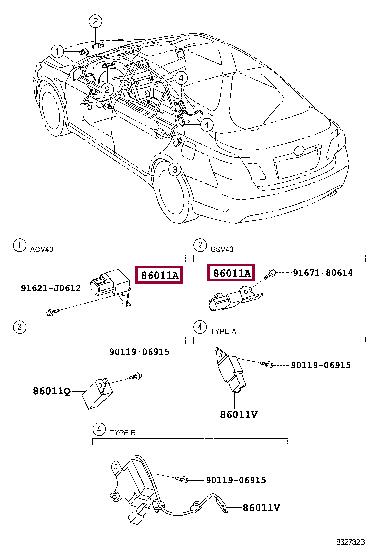 9098004195 Toyota Condenser