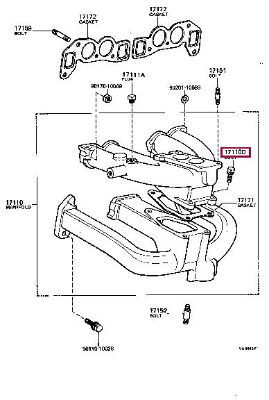 9161160822 Toyota Bolt