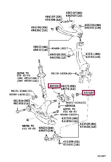 9415121240 Toyota Nut