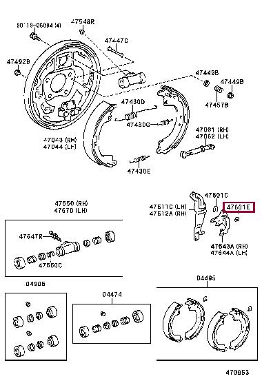 Toyota 96160-00500 Locking Ring, fuel pump 9616000500