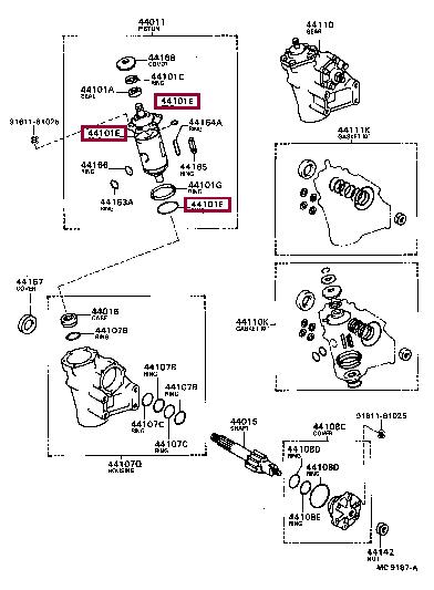 9671119009 Toyota Ring