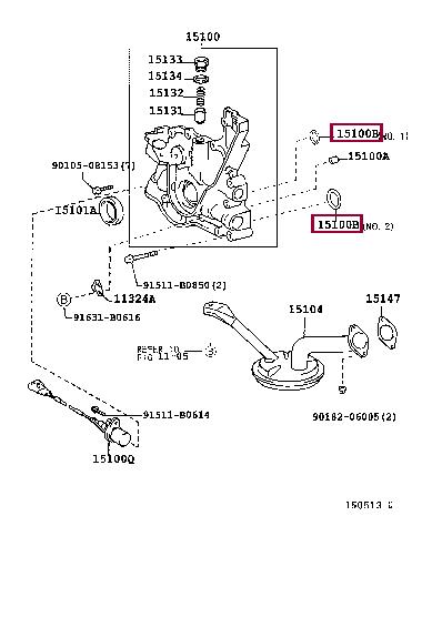 9672124022 Toyota O-ring