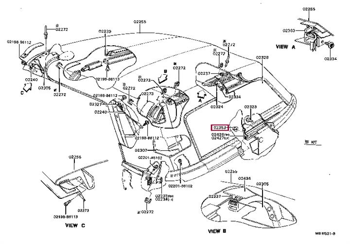 9017906168 Toyota Nut
