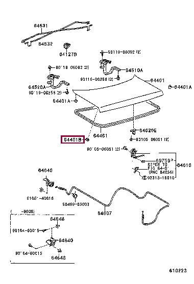 9095001506 Toyota Cork