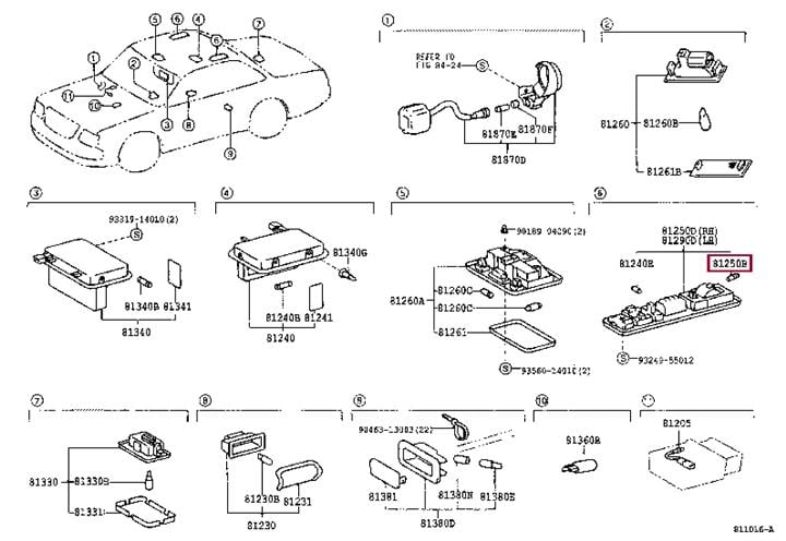 9098112028 Toyota Halogen lamp 12V