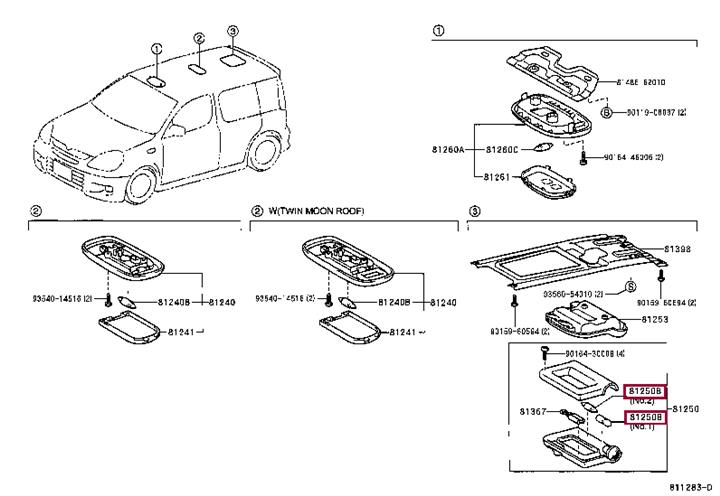 9098112033 Toyota Halogen lamp 12V