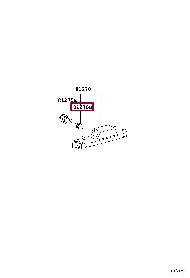 90981WB021 Toyota Halogen lamp 12V