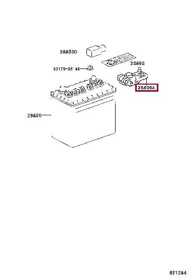9098205035 Toyota Jump Start Point