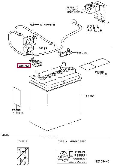 9098206022 Toyota Terminal