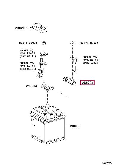 9098206070 Toyota Auto part