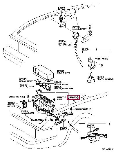 Relay Toyota 90987-02006