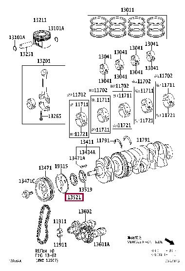 Buy Toyota 13521-28010 at a low price in United Arab Emirates!