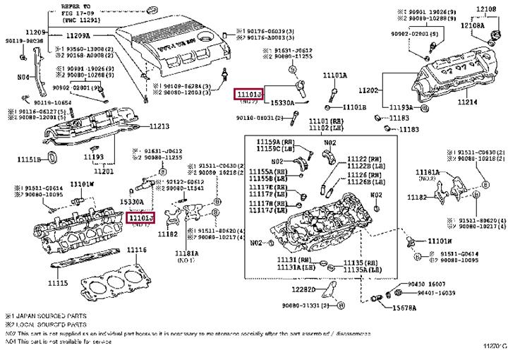 Toyota 15340-0A010 VALVE ASSY, CAM TIMI 153400A010