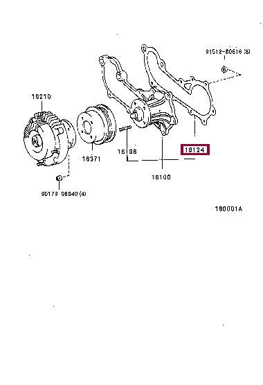 1612475030 Toyota Profiled gasket