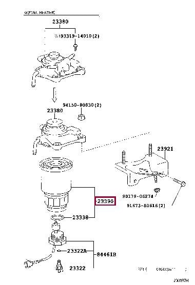 Buy Toyota 23390-30090 at a low price in United Arab Emirates!