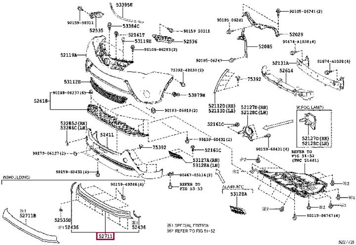 Buy Toyota 52711-42040 at a low price in United Arab Emirates!
