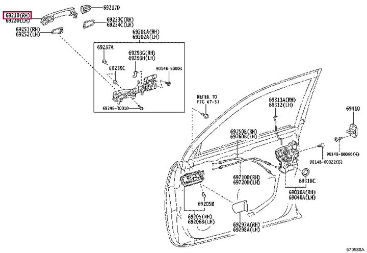 6921160070A1 Toyota Handle-assist