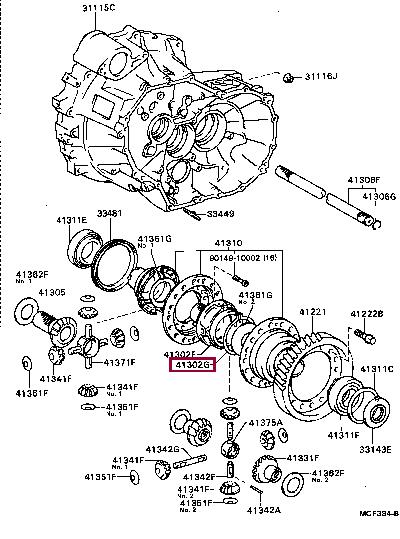 9052086002 Toyota Locking Ring