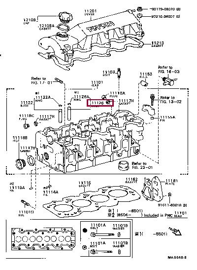 1112664030 Toyota Valve guide