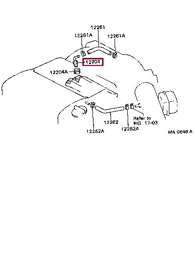 1220420010 Toyota Auto part