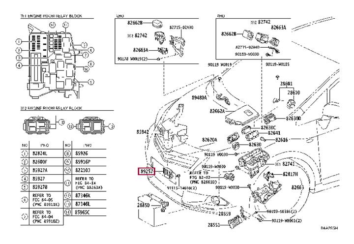 Toyota 89257-12010 Hub, engine cooling fan wheel 8925712010