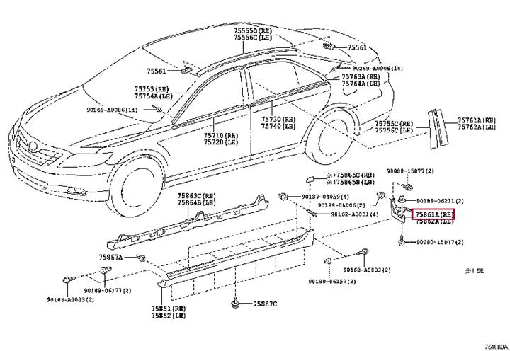 9015960477 Toyota Bolt