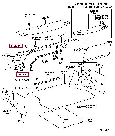 Toyota 90467-07041-C0 Clip 9046707041C0 9046707041C0 Toyota Clip