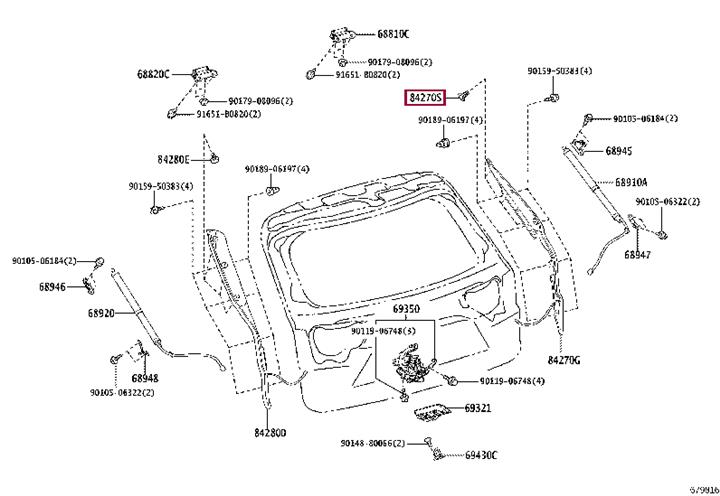 Buy Toyota 90467-07117 at a low price in United Arab Emirates!