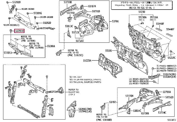 Clip Toyota 90467-07211