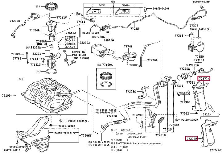 9046707214 Toyota Clip