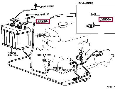 9098205030 Toyota Auto part
