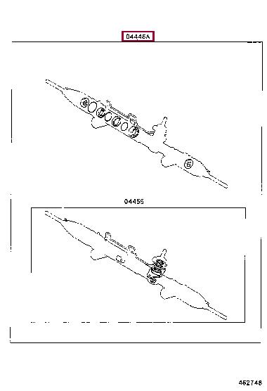 0444548010 Toyota Repair Set, hose clamp pliers