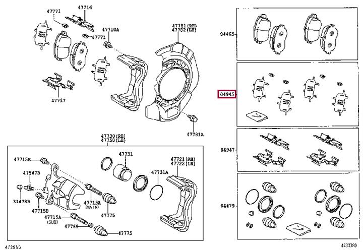 Buy Toyota 04945-58010 at a low price in United Arab Emirates!