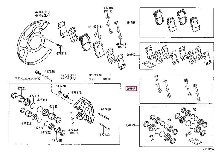 Buy Toyota 04947-60100 at a low price in United Arab Emirates!