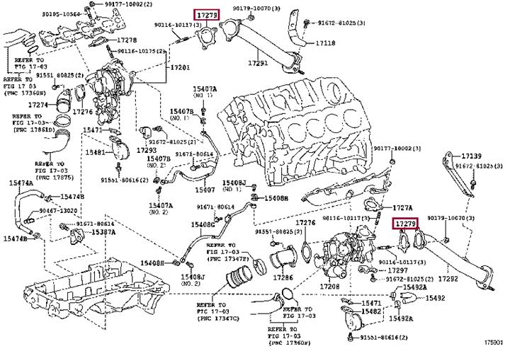 1727951020 Toyota Gasket