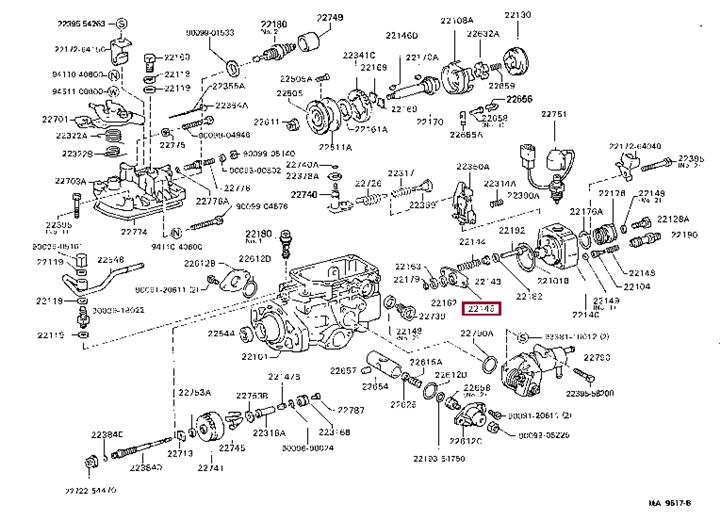 2214554010 Toyota Seat