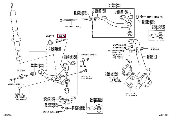 Buy Toyota 48190-60020 at a low price in United Arab Emirates!