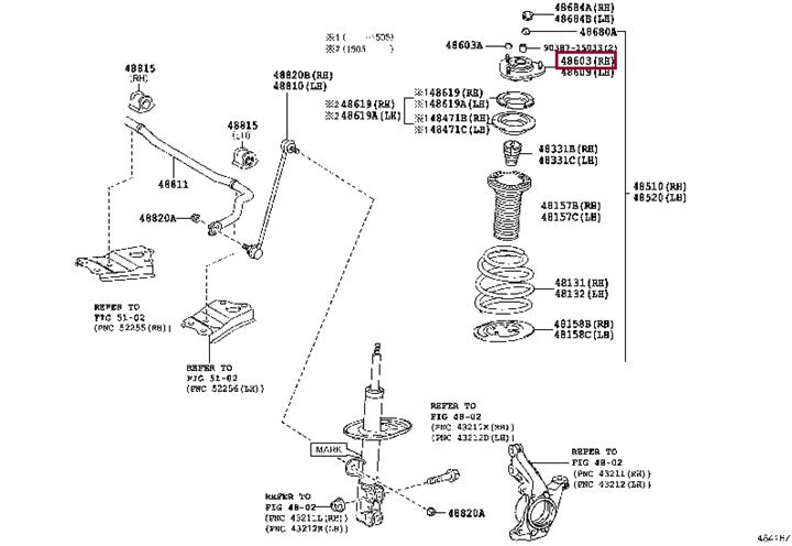 Buy Toyota 48609-0F021 at a low price in United Arab Emirates!
