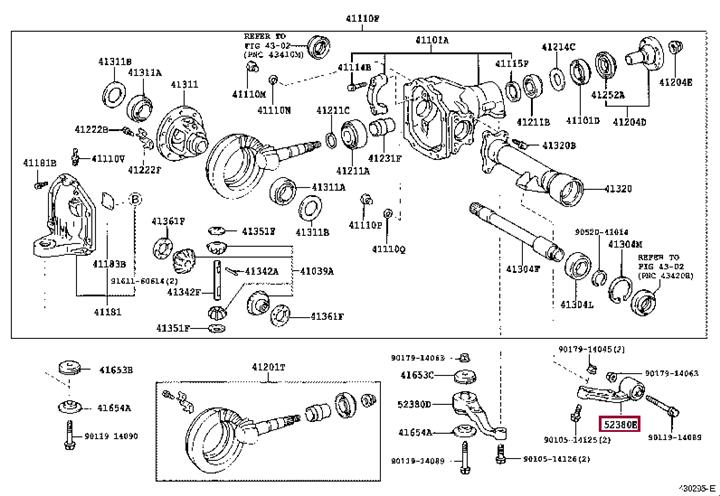 Buy Toyota 52380-60040 at a low price in United Arab Emirates!