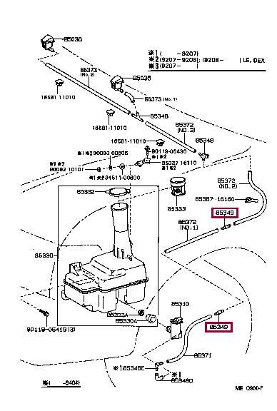 8533422480 Toyota Connector