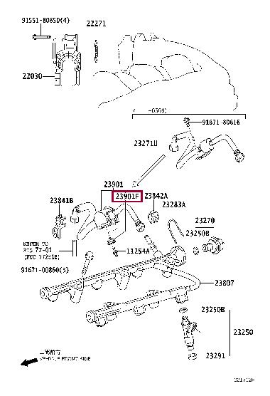 9048022024 Toyota Grommet