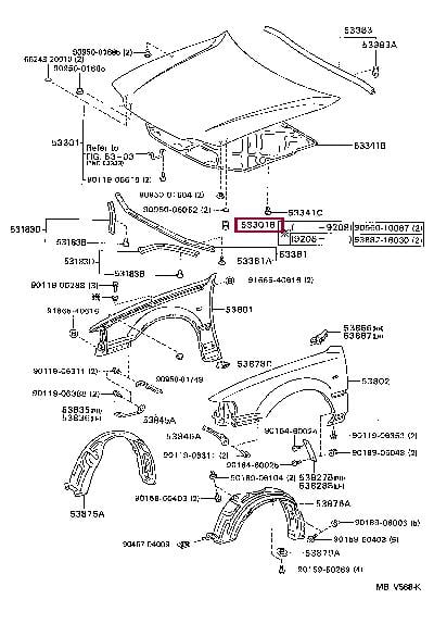 Buy Toyota 90541-15004 at a low price in United Arab Emirates!