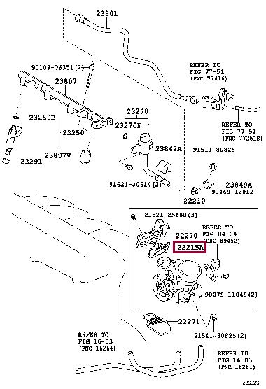 2221528042 Toyota Tailegate surnd