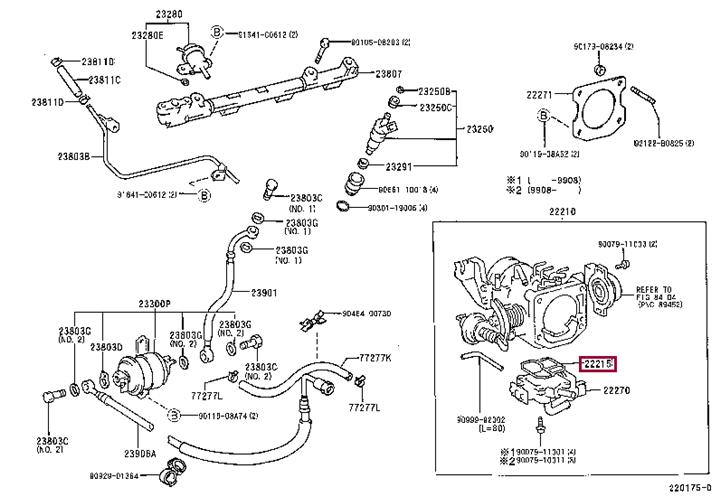 2221575050 Toyota Profiled gasket