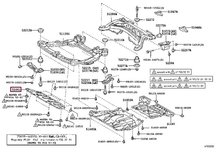 5144148030 Toyota Engine protection