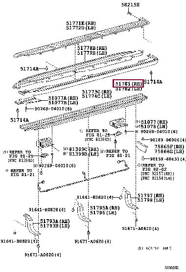 5178160290 Toyota Step