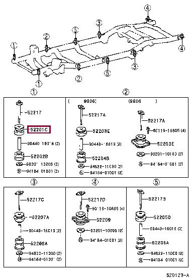 Buy Toyota 52201-35090 at a low price in United Arab Emirates!
